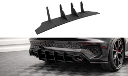 Street Pro Heckschürze Heck Ansatz Diffusor passend für Audi RS3 Sportback 8Y SCHWARZ