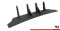 Street Pro Heckschürze Heck Ansatz Diffusor passend für Audi RS3 Sportback 8Y SCHWARZ
