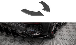 Street Pro Heck Ansatz Flaps Diffusor passend für Audi RS3 Sportback 8Y SCHWARZ