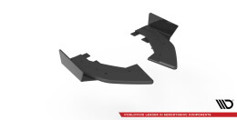 Street Pro Heck Ansatz Flaps Diffusor passend für Audi RS3 Sportback 8Y SCHWARZ+ HOCHGLANZ FLAPS