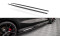 Street Pro Seitenschweller Ansatz Cup Leisten für Audi RS3 Sportback 8Y SCHWARZ