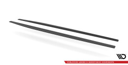 Street Pro Seitenschweller Ansatz Cup Leisten für Audi RS3 Sportback 8Y ROT