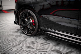 Street Pro Seitenschweller Ansatz Cup Leisten für Audi RS3 Sportback 8Y FLAPS HOCHGLANZ