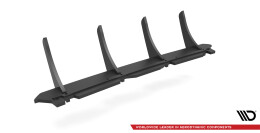 Street Pro Heckschürze Heck Ansatz Diffusor passend für Ford Escape ST-Line Mk3 SCHWARZ