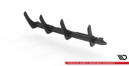 Street Pro Heckschürze Heck Ansatz Diffusor für Ford Escape ST-Line Mk3 ROT