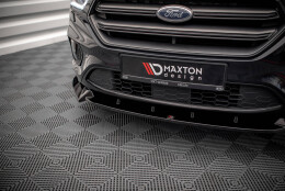 Cup Spoilerlippe Front Ansatz V.2 passend für Ford Escape ST-Line Mk3 schwarz Hochglanz