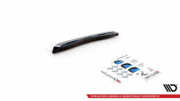 Mittlerer Cup Diffusor Heck Ansatz passend für Ford Escape ST-Line Mk3 schwarz Hochglanz
