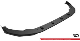 Street Pro Cup Spoilerlippe Front Ansatz passend für Audi S3 / A3 S-Line 8Y rot+ Hochglanz Flaps