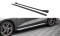 Street Pro Seitenschweller Ansatz Cup Leisten passend für Audi S3 / A3 S-Line 8Y FLAPS HOCHGLANZ