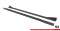 Street Pro Seitenschweller Ansatz Cup Leisten passend für Audi S3 / A3 S-Line 8Y FLAPS HOCHGLANZ