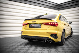 Heck Ansatz Flaps Diffusor passend für Audi S3...