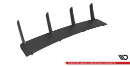 Street Pro Heckschürze Heck Ansatz Diffusor passend für Audi S3 Limousine 8Y SCHWARZ