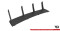 Street Pro Heckschürze Heck Ansatz Diffusor passend für Audi S3 Limousine 8Y SCHWARZ