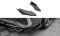 Street Pro Heck Ansatz Diffusor + Flaps passend für Audi S3 Limousine 8Y SCHWARZ+ HOCHGLANZ FLAPS