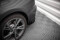 Street Pro Heck Ansatz Diffusor + Flaps passend für Audi S3 Limousine 8Y rot+ Hochglanz Flaps
