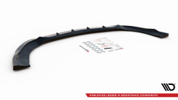 Cup Spoilerlippe Front Ansatz V.1 passend für Mercedes-Benz Vito W447 Facelift schwarz Hochglanz