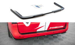 Mittlerer Cup Diffusor DTM Look Heck Ansatz für Mercedes-Benz Vito Extra Long W447 schwarz Hochglanz