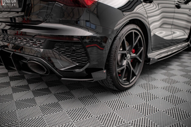 Hintere Seiten Flaps passend für Audi RS3 Sportback 8Y FLAPS HOCHGLANZ