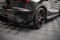 Heck Stoßstangen Flaps / Wings für Audi RS3 Sportback 8Y schwarz Hochglanz