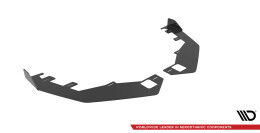 Front Stoßstange Flaps für Audi RS3 8Y schwarz Hochglanz