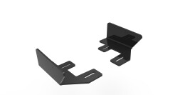 Hintere Seiten Flaps für Hyundai I20 N Mk3 schwarz Hochglanz