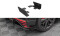 Heck Stoßstangen Flaps / Wings für Hyundai I20 N Mk3 schwarz Hochglanz