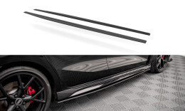 Street Pro Seitenschweller Ansatz Cup Leisten für Audi RS3 Sportback 8Y