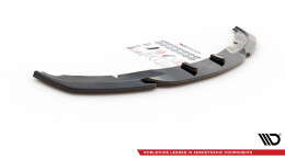 Cup Spoilerlippe Front Ansatz V.2 passend für BMW 3er E90 schwarz Hochglanz