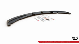 Cup Spoilerlippe Front Ansatz V.2 passend für BMW 3er E90 schwarz Hochglanz