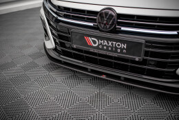 Street Pro Cup Spoilerlippe Front Ansatz passend für VW Arteon R SCHWARZ