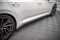Street Pro Seitenschweller Ansatz Cup Leisten V.2 passend für VW Arteon R / R-Line Facelift rot