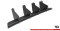 Street Pro Heckschürze Heck Ansatz Diffusor passend für VW Tiguan Mk2 SCHWARZ