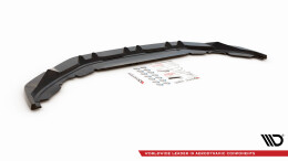 Cup Spoilerlippe Front Ansatz passend für VW Tiguan Mk2 schwarz Hochglanz