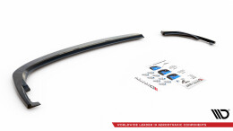 Heck Ansatz Flaps Diffusor V.1 passend für VW Tiguan Mk2 schwarz Hochglanz