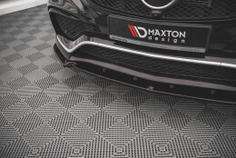 Cup Spoilerlippe Front Ansatz V.1 passend für Mercedes-Benz GLE Coupe / SUV 63 AMG C292 / W166 schwarz Hochglanz