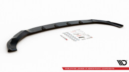 Cup Spoilerlippe Front Ansatz V.2 passend für Mercedes-Benz GLE Coupe / SUV 63 AMG C292 / W166 schwarz Hochglanz