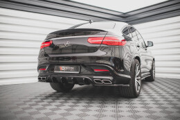 Heck Ansatz Diffusor für Mercedes GLE Coupe 63 AMG...