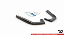Heck Ansatz Flaps Diffusor V.1 passend für Mercedes-Benz GLE Coupe 63 AMG C292 schwarz Hochglanz