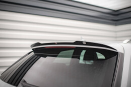 Heck Spoiler Aufsatz Abrisskante passend für Audi Q3 Sport 8U Facelift / S-Line 8U schwarz Hochglanz