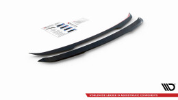 Heck Spoiler Aufsatz Abrisskante passend für Audi Q3 Sport 8U Facelift / S-Line 8U schwarz Hochglanz