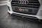 Cup Spoilerlippe Front Ansatz V.2 passend für Audi Q3 Sport 8U Facelift schwarz Hochglanz