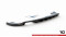Mittlerer Cup Diffusor Heck Ansatz DTM Look passend für Audi Q3 Sport 8U Facelift schwarz Hochglanz