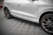 Seitenschweller Ansatz Cup Leisten passend für Audi Q3 Sport 8U Facelift schwarz Hochglanz