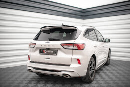 Heck Spoiler Aufsatz Abrisskante passend für Ford Kuga ST-Line Mk3 schwarz Hochglanz