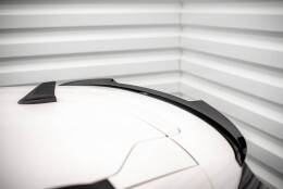 Heck Spoiler Aufsatz Abrisskante passend für Ford Kuga ST-Line Mk3 schwarz Hochglanz