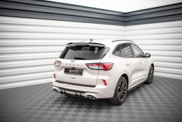 Street Pro Heckschürze Heck Ansatz Diffusor passend für Ford Kuga ST-Line Mk3 SCHWARZ
