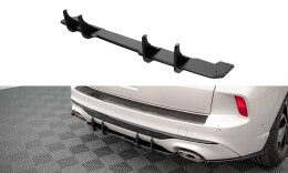 Street Pro Heckschürze Heck Ansatz Diffusor für Ford Kuga ST-Line Mk3 SCHWARZ-ROT
