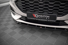Cup Spoilerlippe Front Ansatz passend für Ford Kuga ST-Line Mk3 schwarz Hochglanz