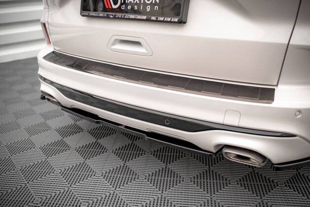 Mittlerer Cup Diffusor Heck Ansatz passend für Ford Kuga ST-Line Mk3 schwarz Hochglanz