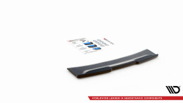 Mittlerer Cup Diffusor Heck Ansatz passend für Ford Kuga ST-Line Mk3 schwarz Hochglanz